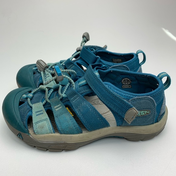 Keen Washable Youth Sandals Teal Blue Size 3 - Picture 2 of 13
